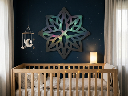 Décoration murale en métal 1:1 80 % UV