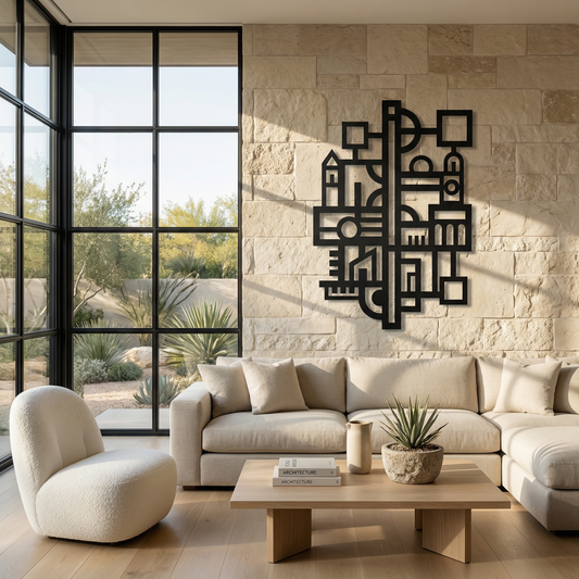 City Axis Totem | Architectural Motifs