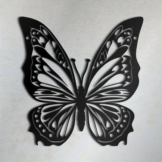 Butterfly Bouquet Large Metal Wall Art