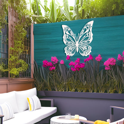 Butterfly Bouquet Large Metal Wall Art