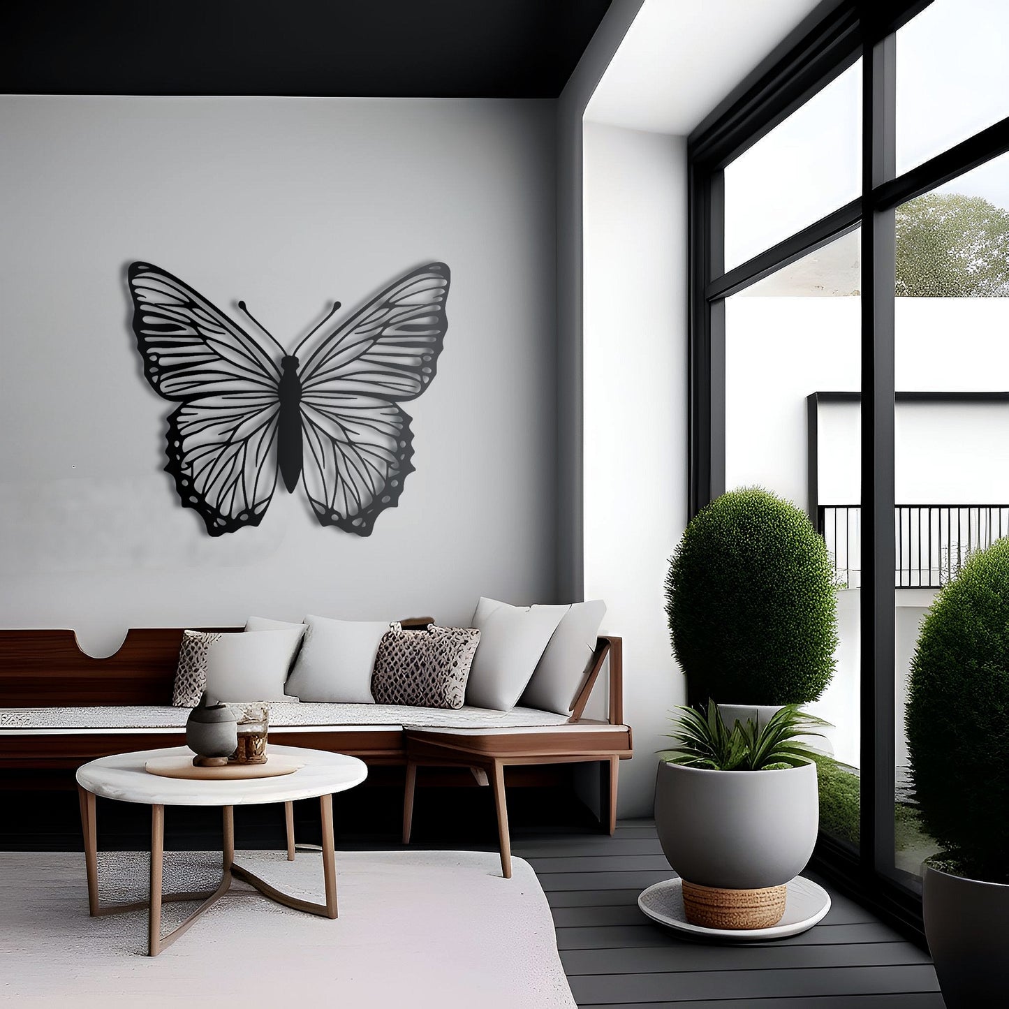 Butterfly Dreams Metal Wall Art