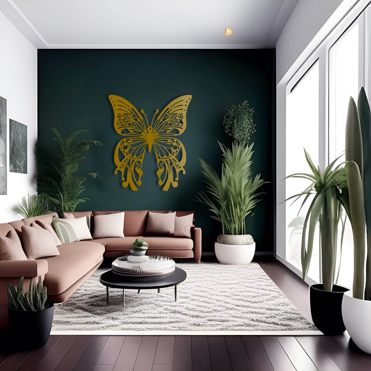 Butterfly Oasis Metal Wall Art