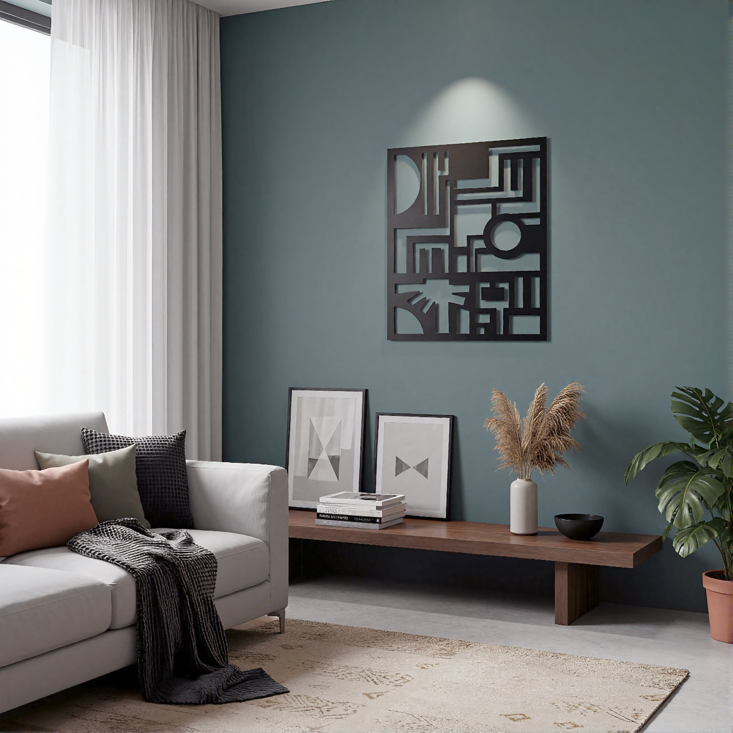 The Sun Gate Circuit | Metal Wall Art