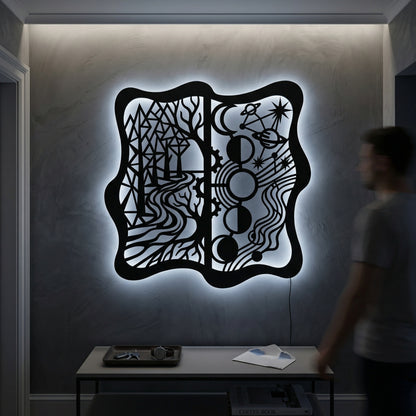 Eclipse River | Cosmic / Celestial