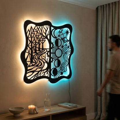 Eclipse River | Cosmic / Celestial