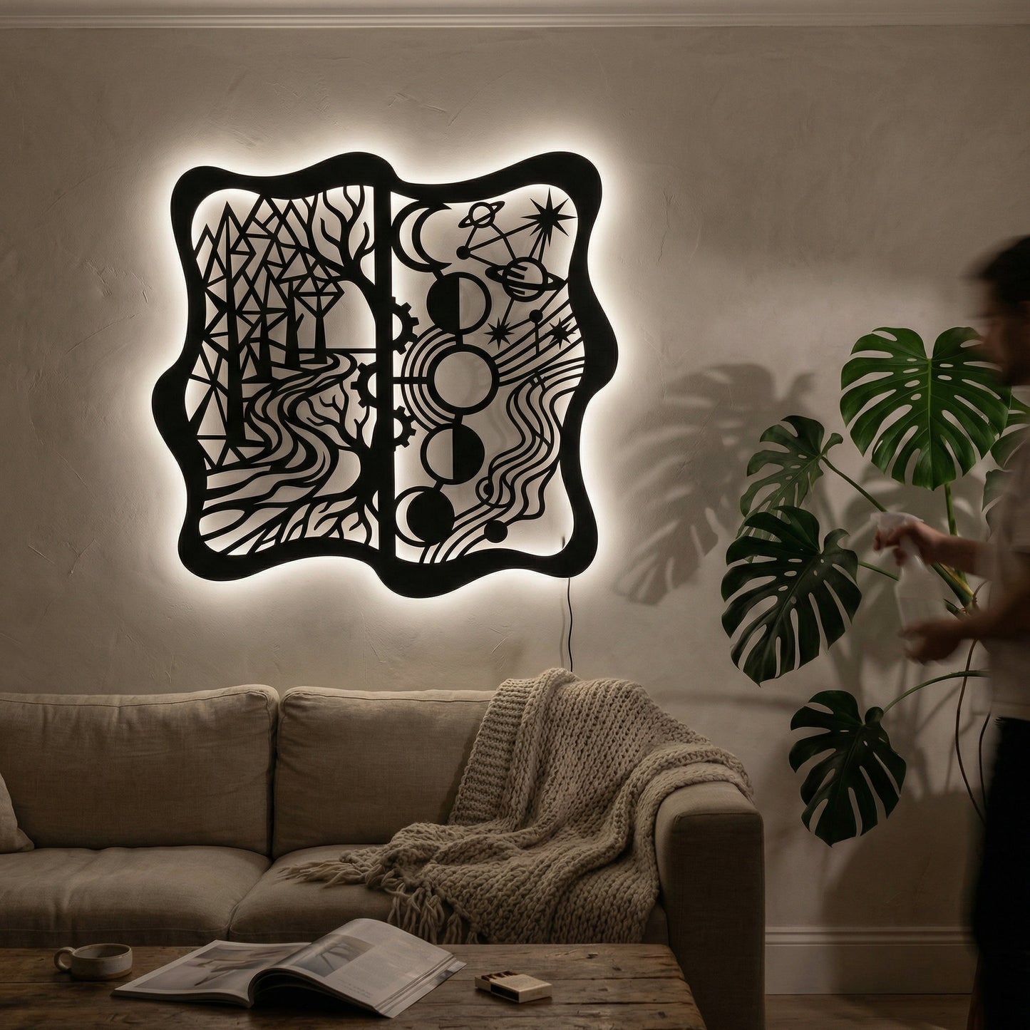 Eclipse River | Cosmic / Celestial