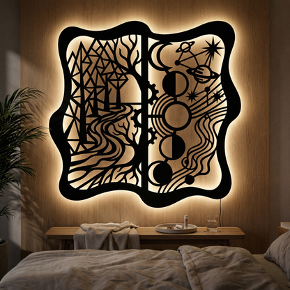 Eclipse River | Cosmic / Celestial