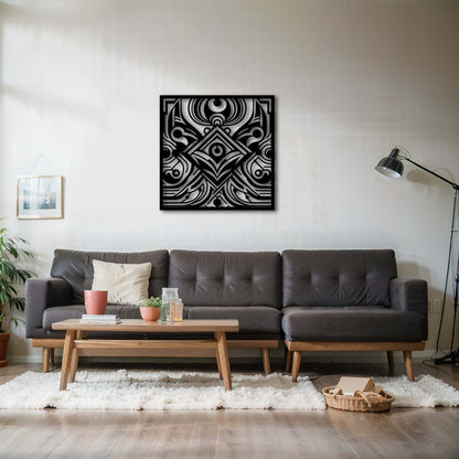 Elegant Abstract Metal Wall Art