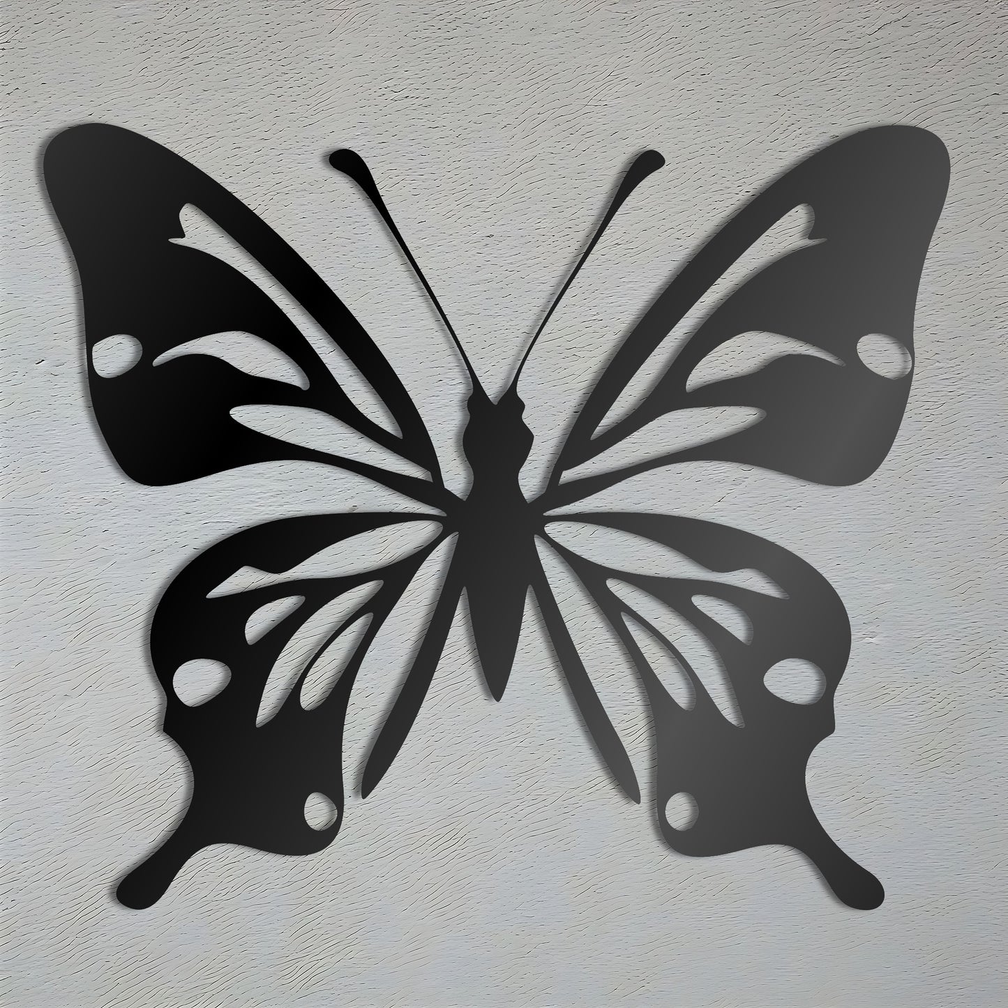 Intricate Wings Butterfly Metal Wall Art