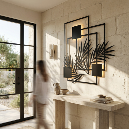 Fronds in Frame (LED) | Leaves & Botanicals