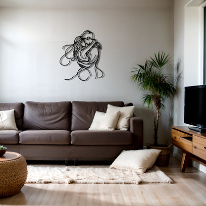 The Quiet Embrace | Figurative Art