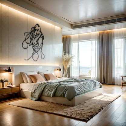 The Quiet Embrace | Figurative Art