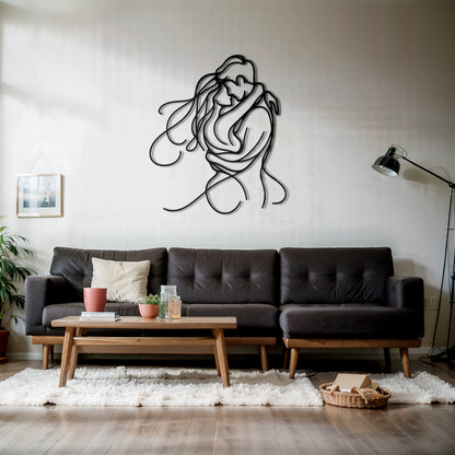 The Quiet Embrace | Figurative Art