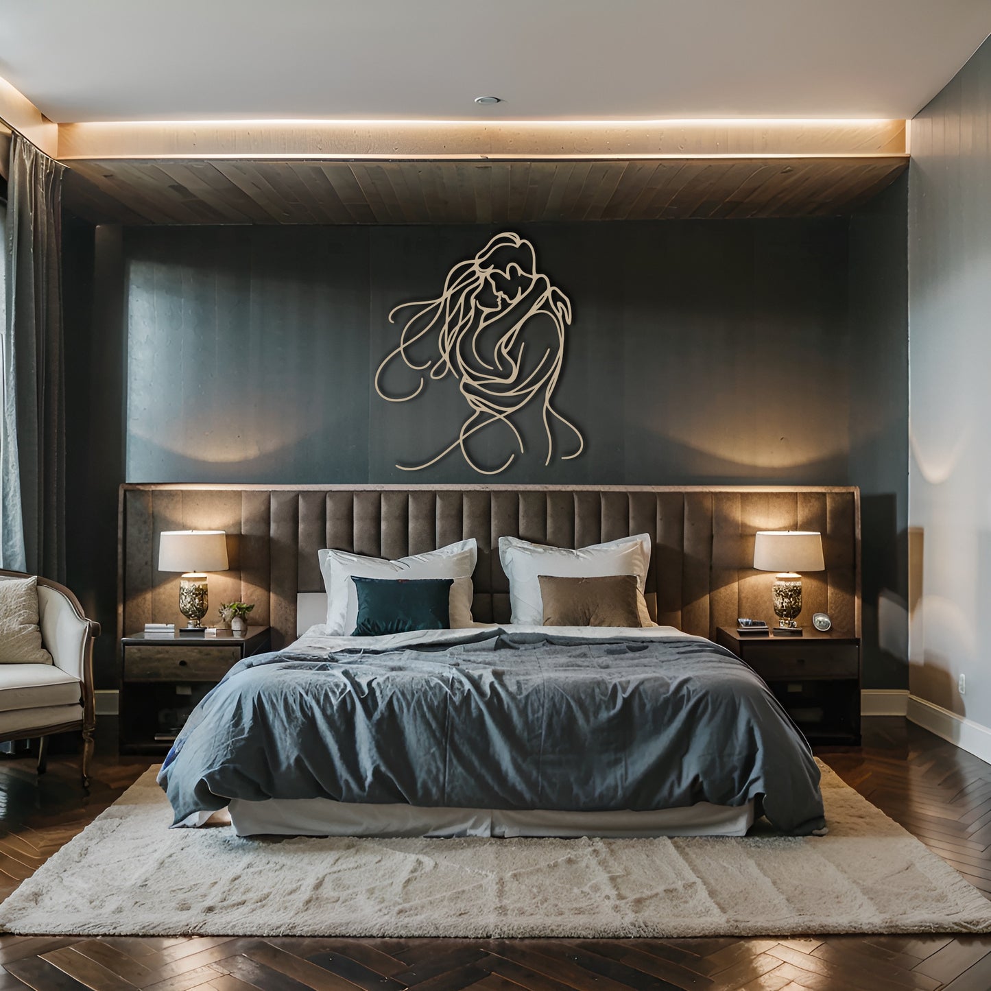 The Quiet Embrace | Figurative Art