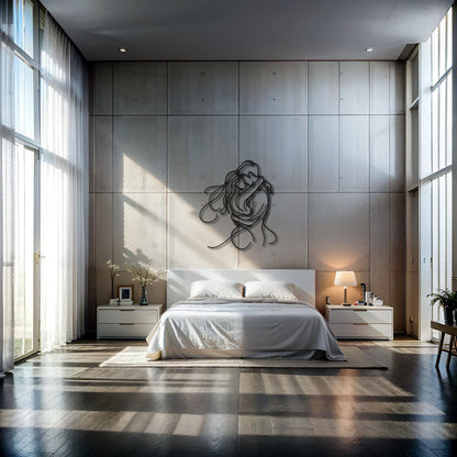 The Quiet Embrace | Figurative Art