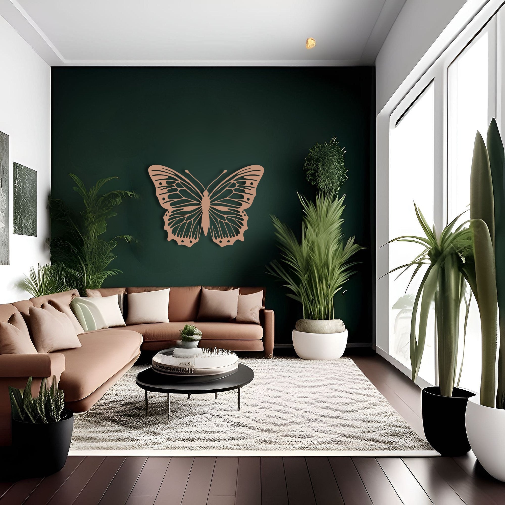 Mystical Butterfly Metal Wall Art for Living Room – wallartpeople