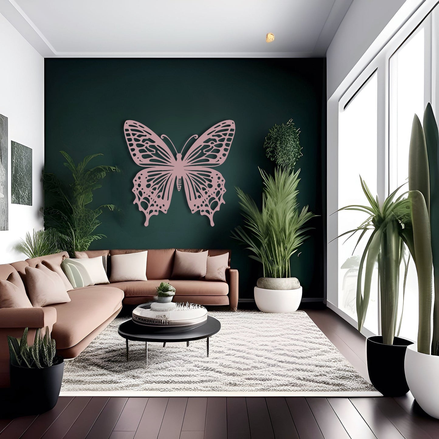 Mystical Wings Butterfly Metal Wall Art
