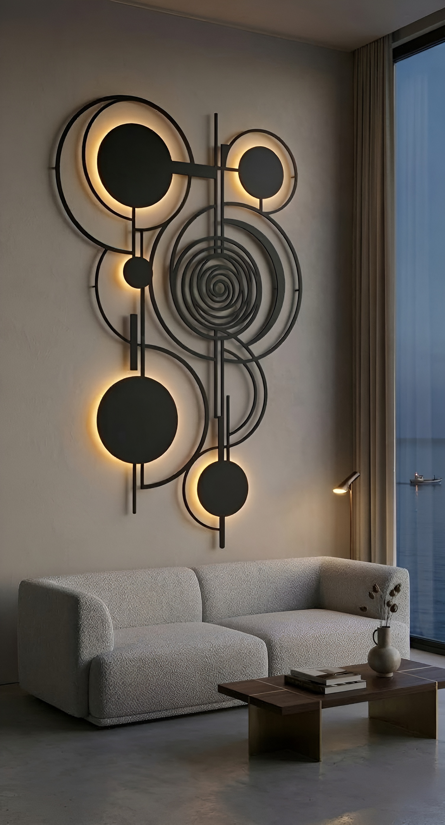 Orbital Drift | Geometric Grids & Lattices