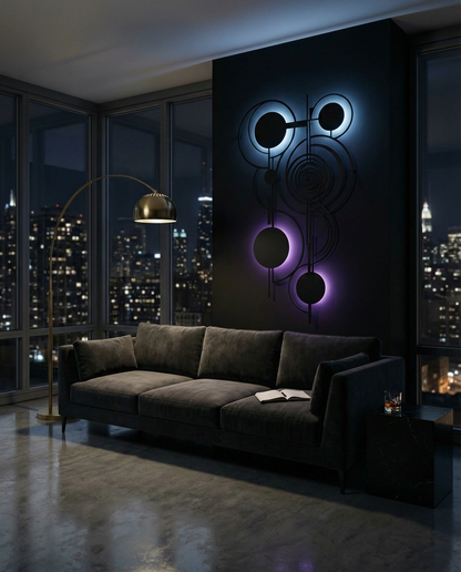 Orbital Drift | Geometric Grids & Lattices