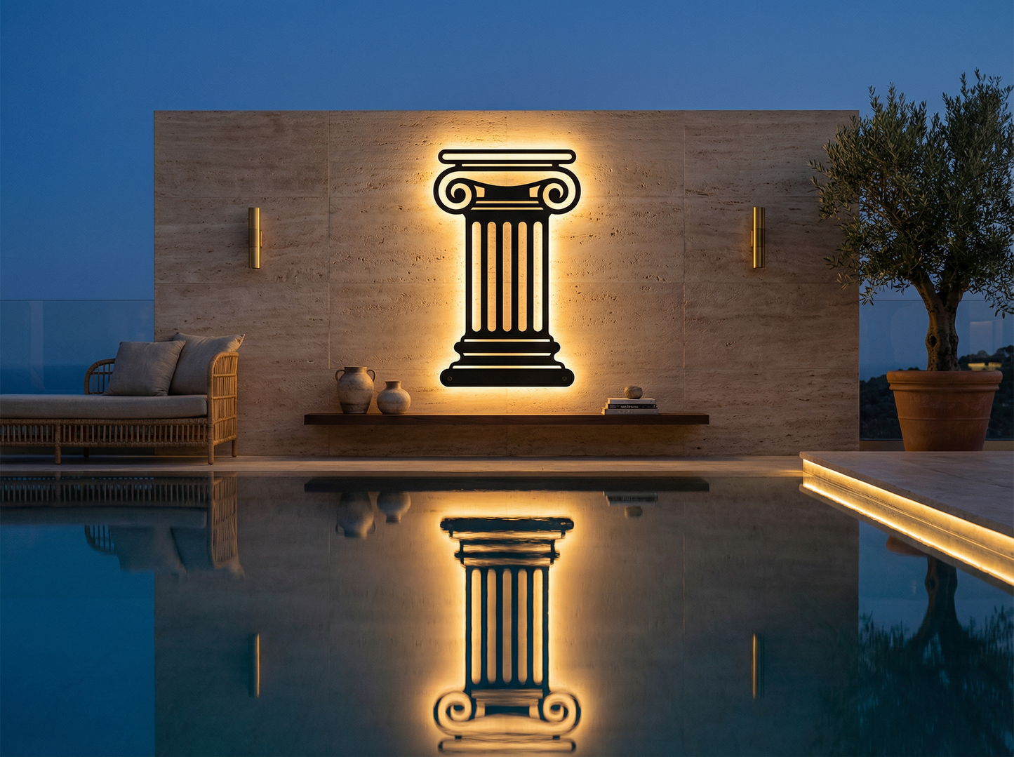 Pillar Light | Architectural Motifs
