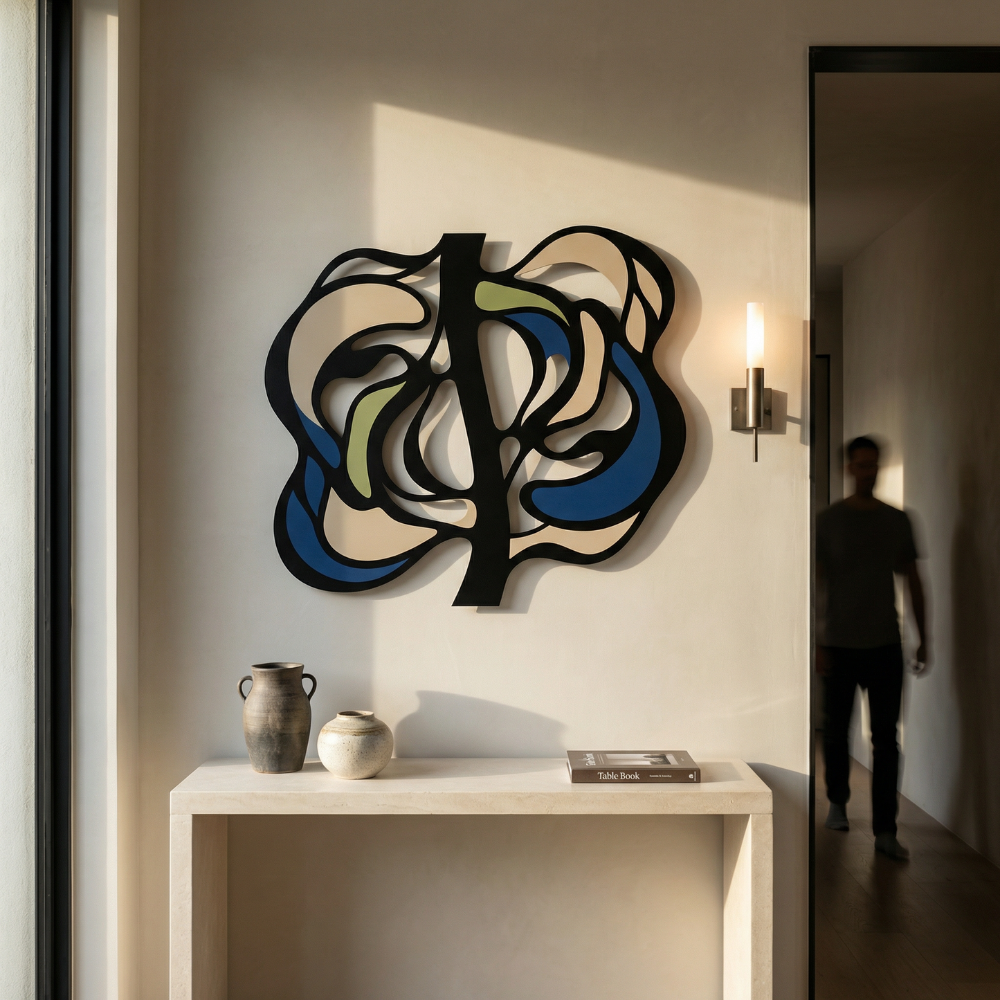 Verdant Divide | Abstract Flow