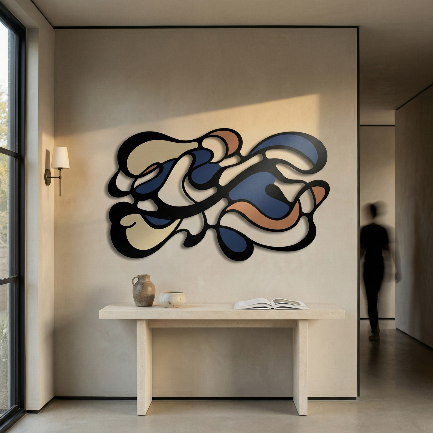 Midnight Swell | Abstract Flow