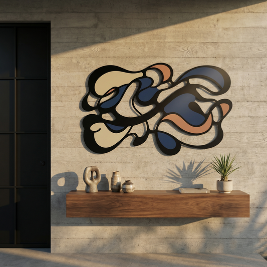 Midnight Swell | Abstract Flow