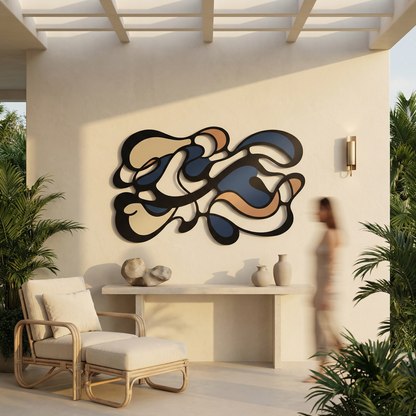 Midnight Swell | Abstract Flow