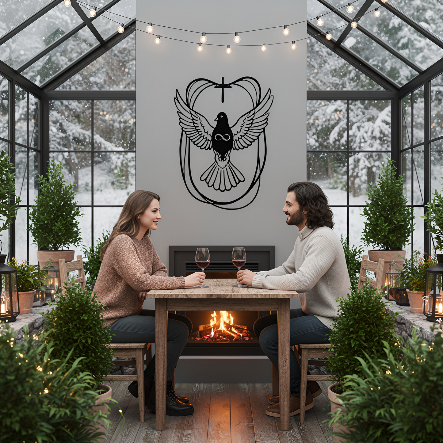 The Infinity Covenant | Metal Wall Art