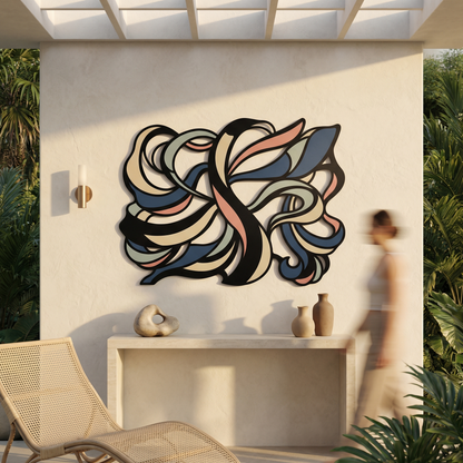 Crosswind Tangle | Abstract Flow