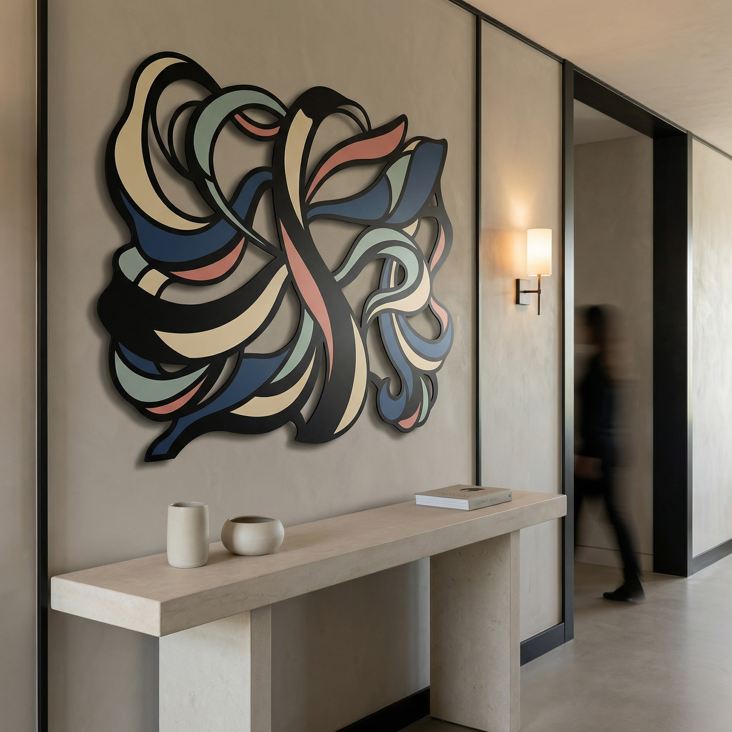 Crosswind Tangle | Abstract Flow