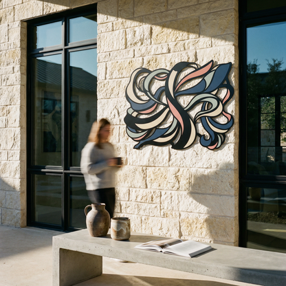 Crosswind Tangle | Abstract Flow