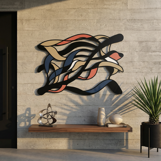 Braided Drift | Abstract Flow