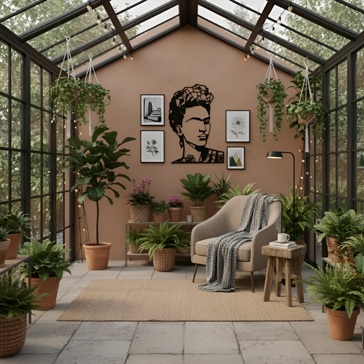 The Unbroken Gaze | Abstract Portraiture