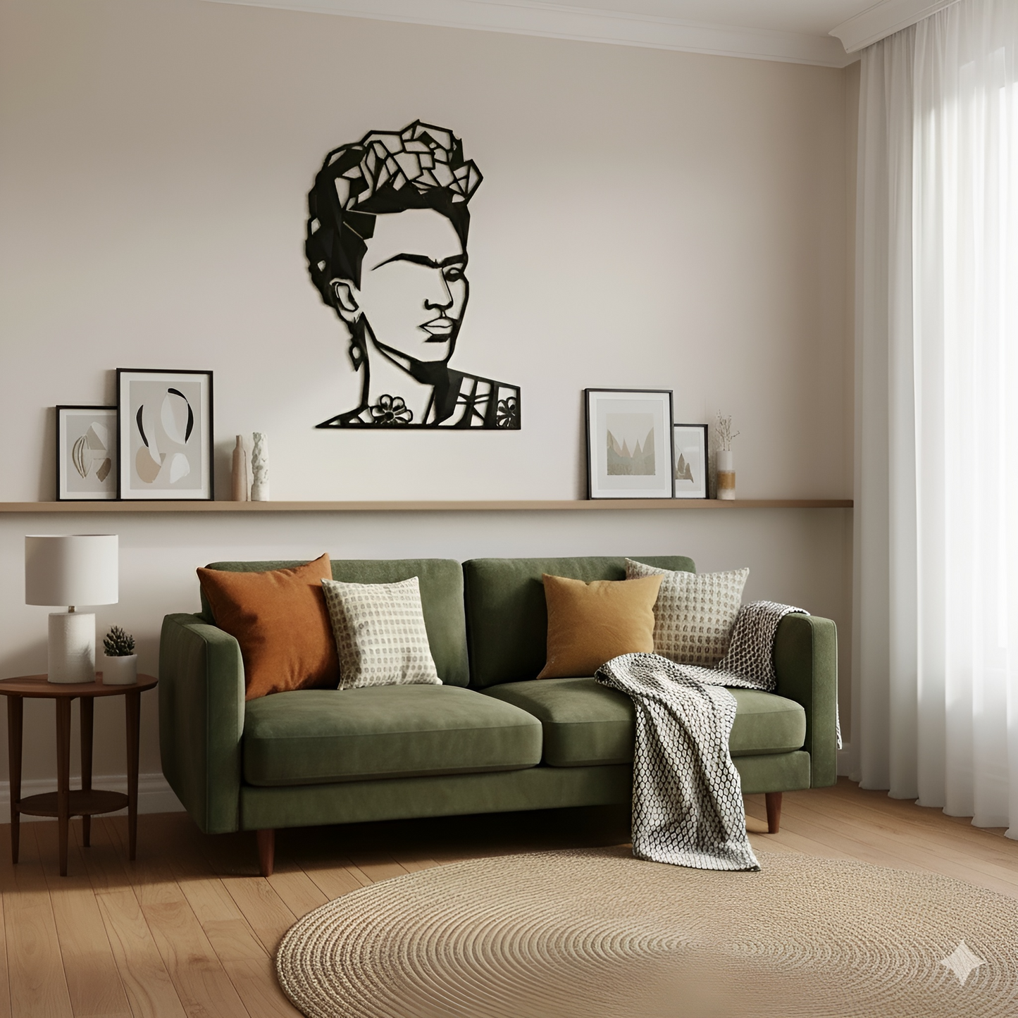 The Unbroken Gaze | Abstract Portraiture