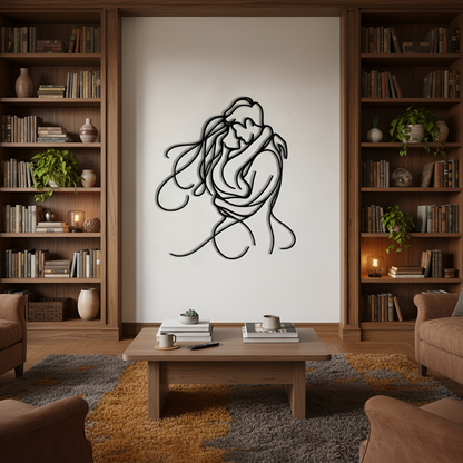 The Quiet Embrace | Figurative Art