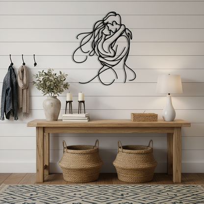 The Quiet Embrace | Figurative Art