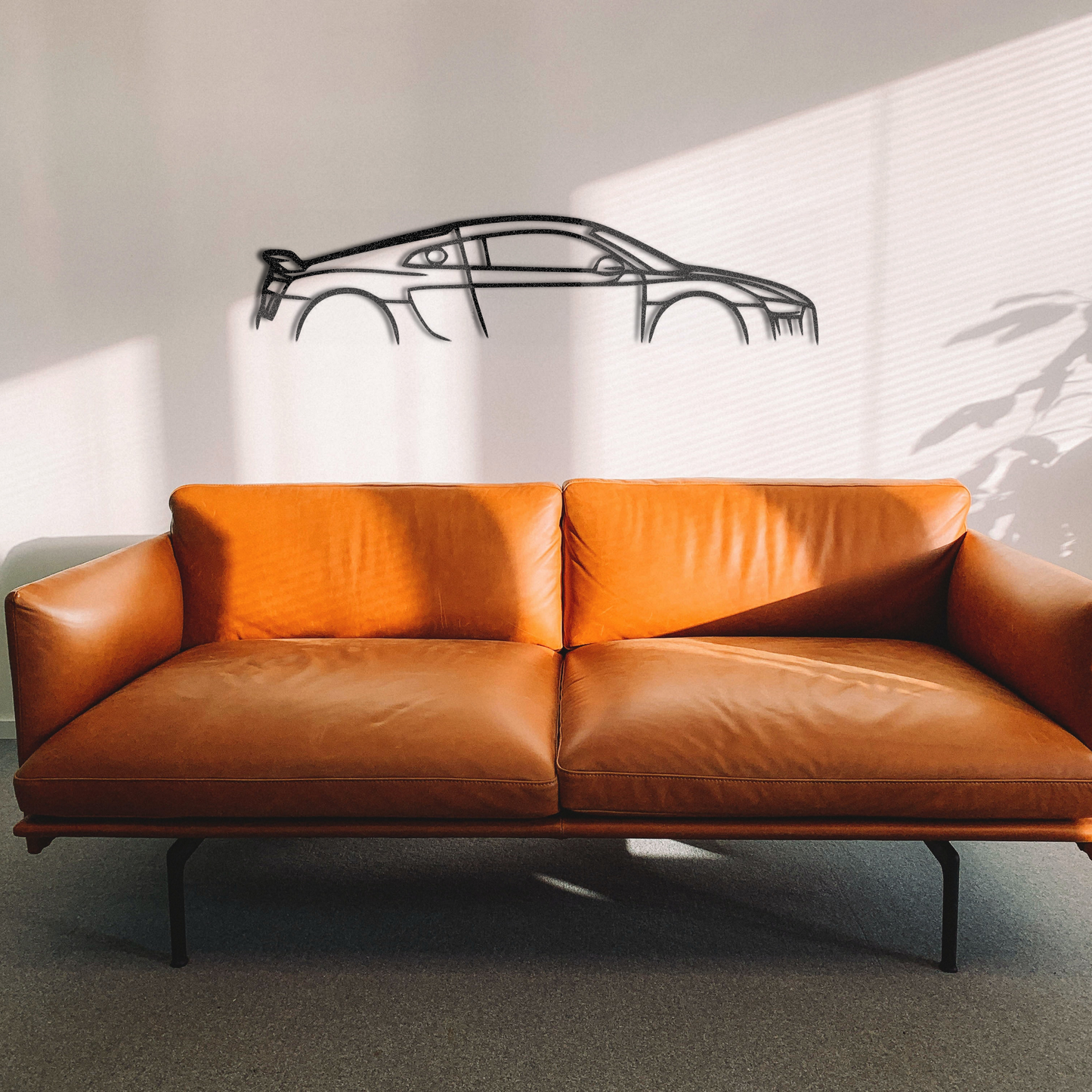 Déco murale en métal Audi R8