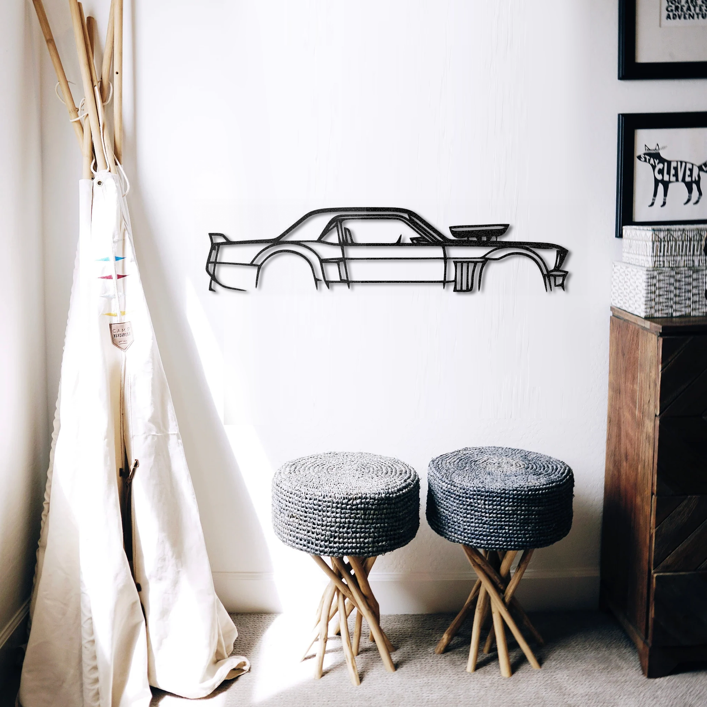 Hoonigan Hoonicorn Metal Wall Art