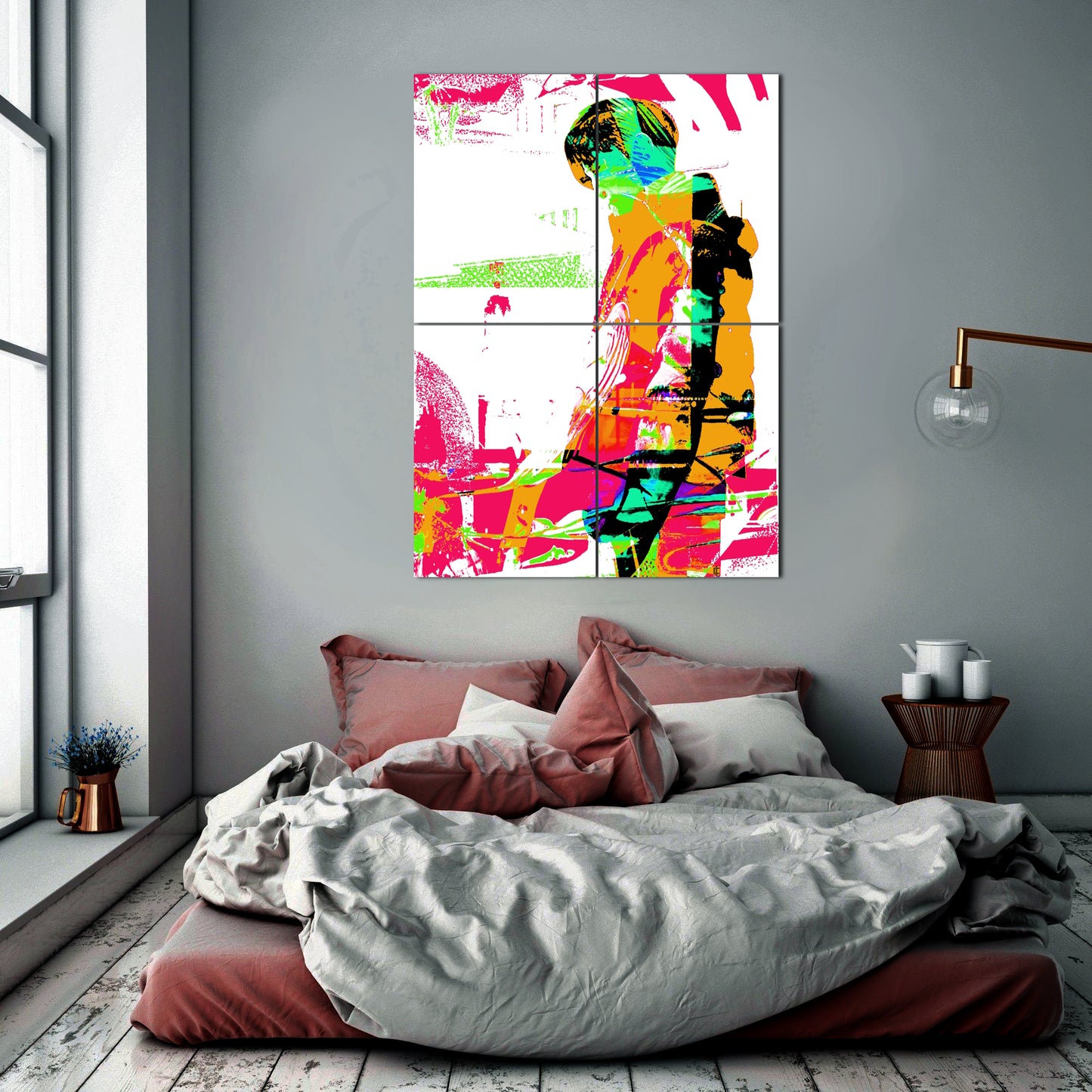 Abstract Contemplation Metal Poster