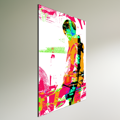 Abstract Contemplation Metal Poster