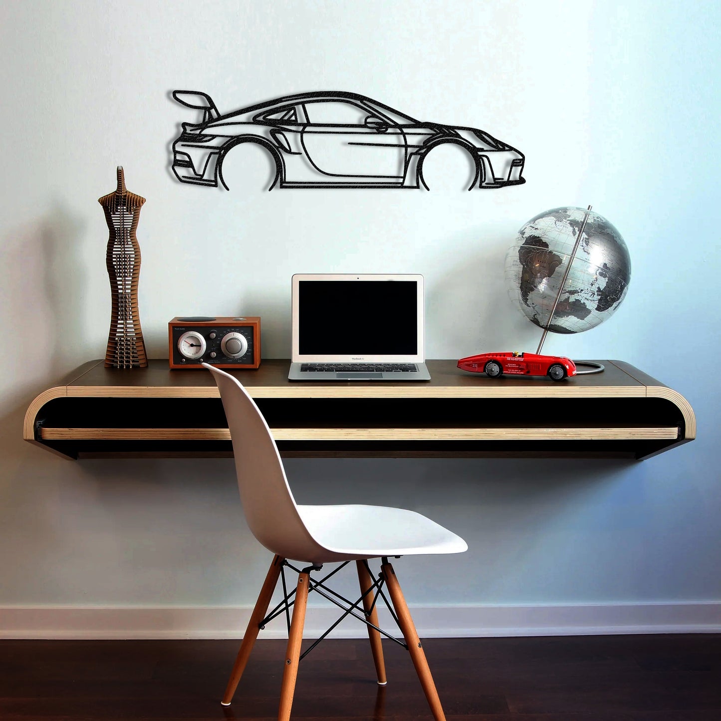 911 GT3 RS Metal Wall Art For Garage