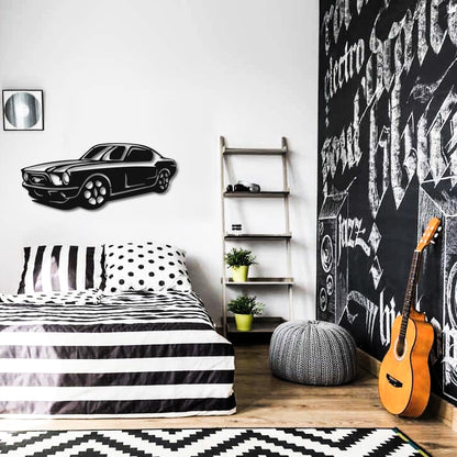 Ford Mustang Metal Wall Art For Garage