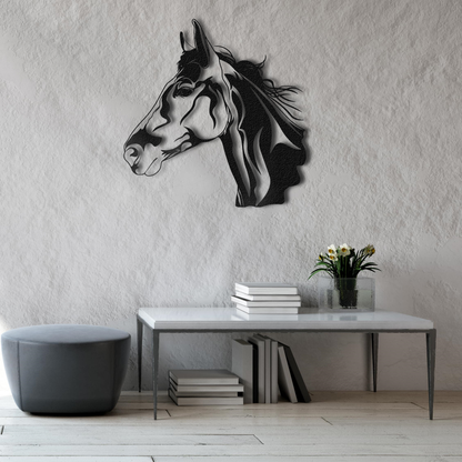 Horse Metal Wall Art