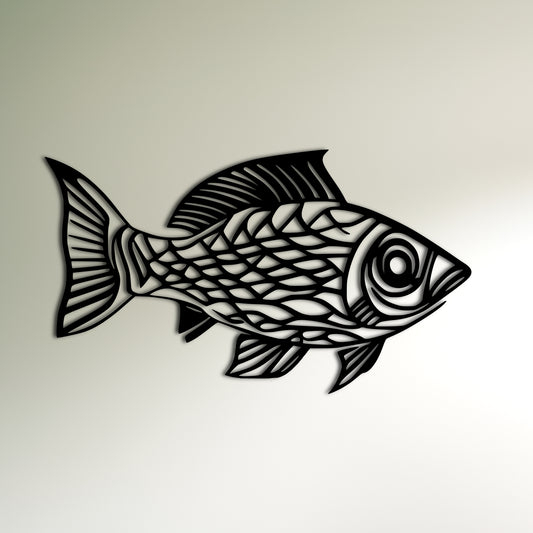 Fishop Art - 海洋愛好家や釣り愛好家のためのユニークなメタルウォールアート