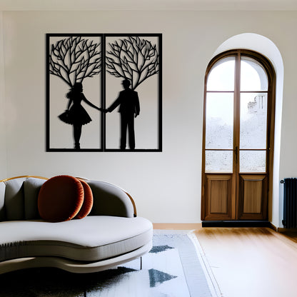 Romantic Silhouette Wall Art