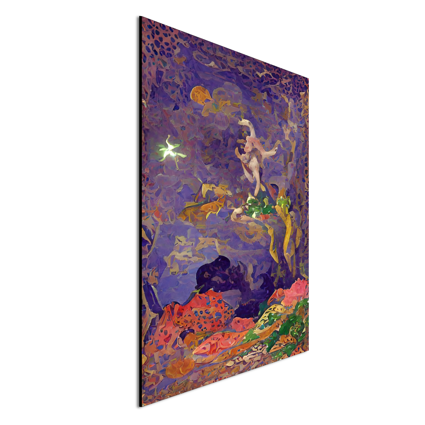 Starry Monkey Abstract Metal Posters