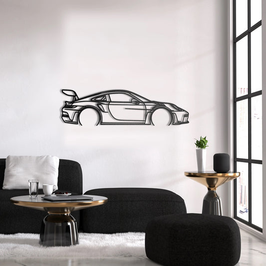 911 GT3 RS Metal Wall Art For Garage