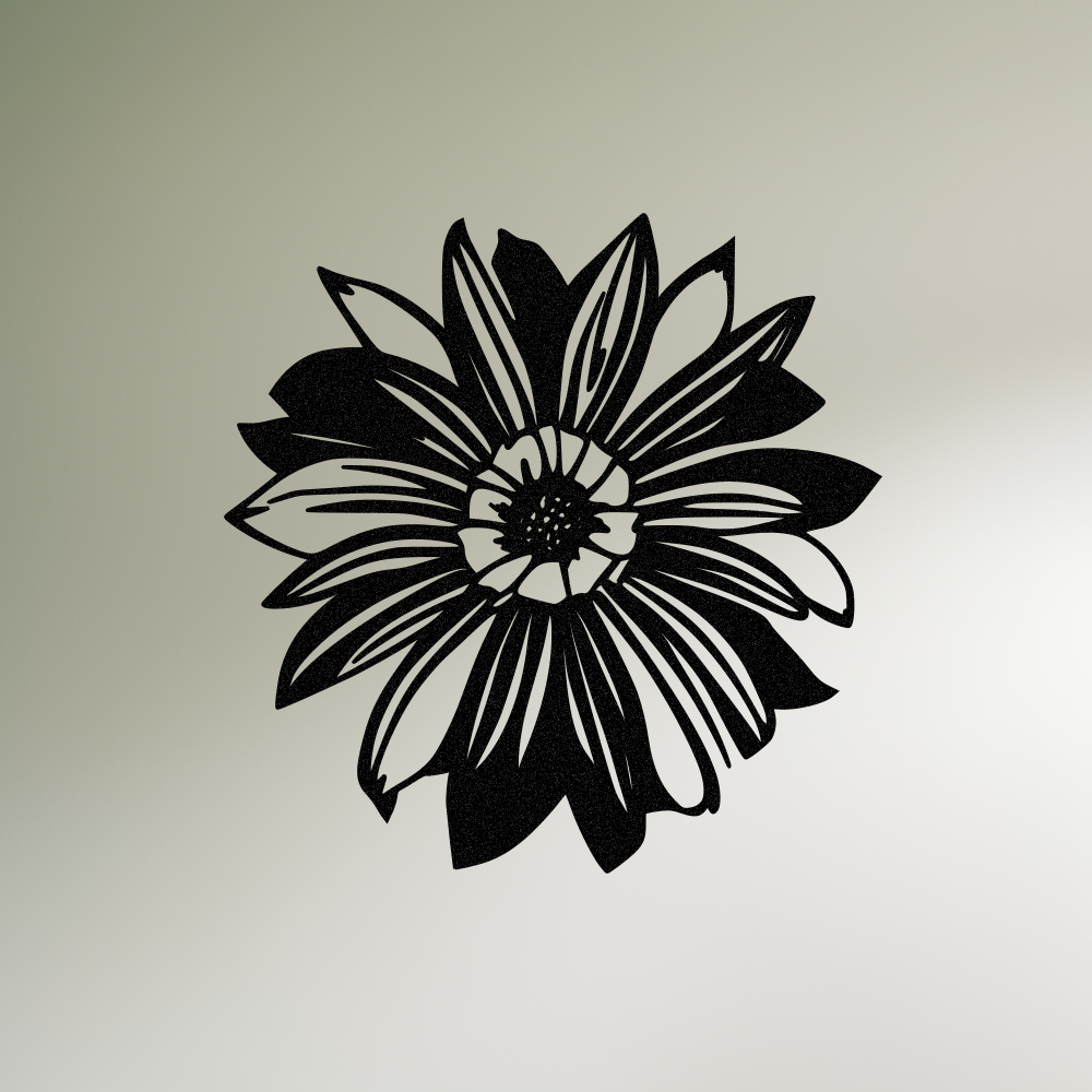 Daisy Flower Metal Wall Decor