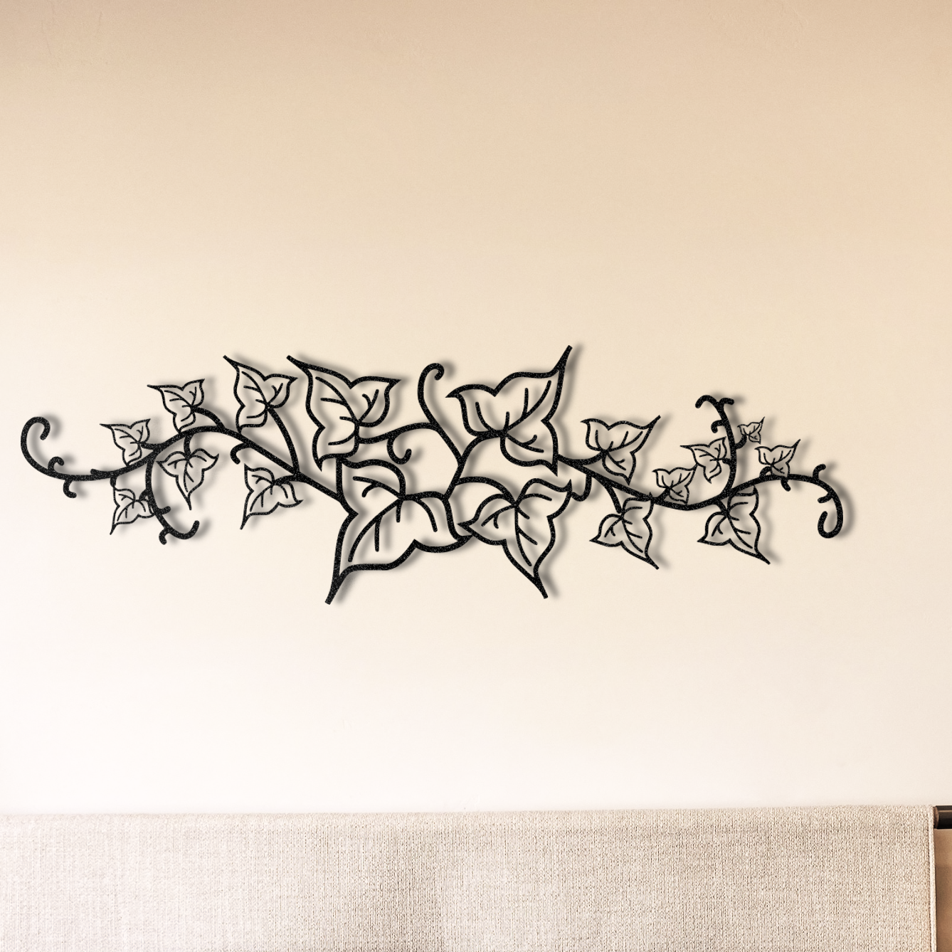 Ivy Leaf Metal Wall Art